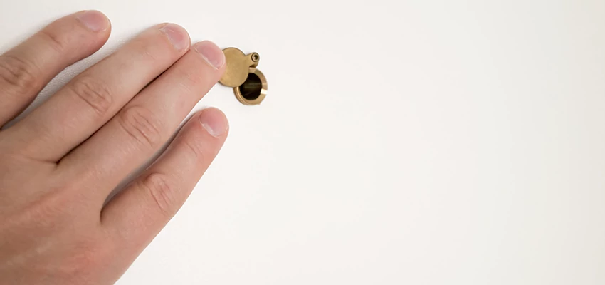 Office Door Peephole Installation in Lake Arrowhead, California